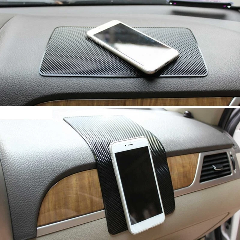 Car Dashboard Sticky Pads Non-slip Gel Pads Phone Holder Dash Anti-Slip Mat For Key Coin Sunglass Grip Pad Multifunctional Anti-Slip Sticker — view 3