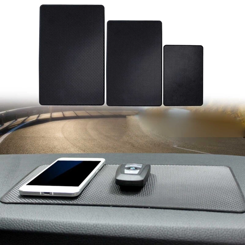 Car Dashboard Sticky Pads Non-slip Gel Pads Phone Holder Dash Anti-Slip Mat For Key Coin Sunglass Grip Pad Multifunctional Anti-Slip Sticker — view 4