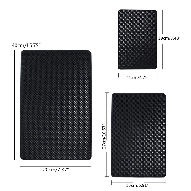 Car Dashboard Sticky Pads Non-slip Gel Pads Phone Holder Dash Anti-Slip Mat For Key Coin Sunglass Grip Pad Multifunctional Anti-Slip Sticker — view 6