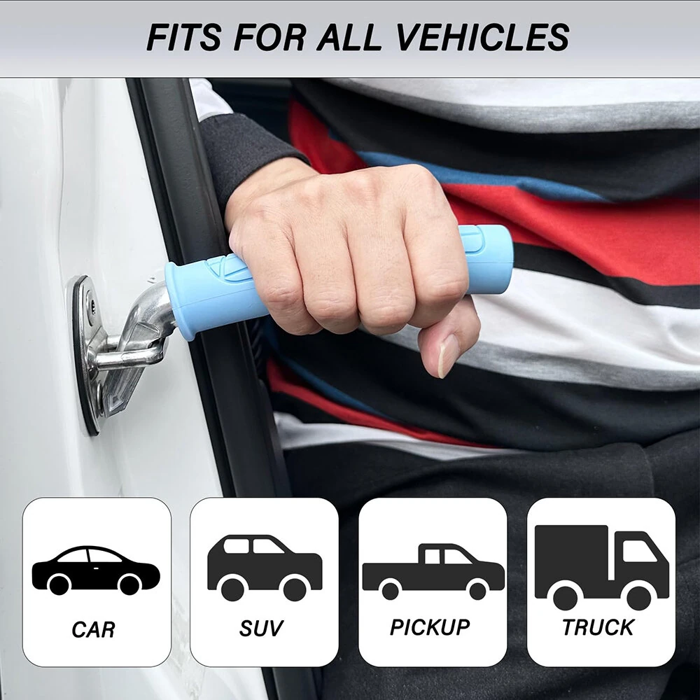 Car Door Handle For Elderly Car Handle Assist Seniors Portable Vehicle Support Handle Easy Sit To Stand Assistance Handicapped Car Door Latch Handle — view 5
