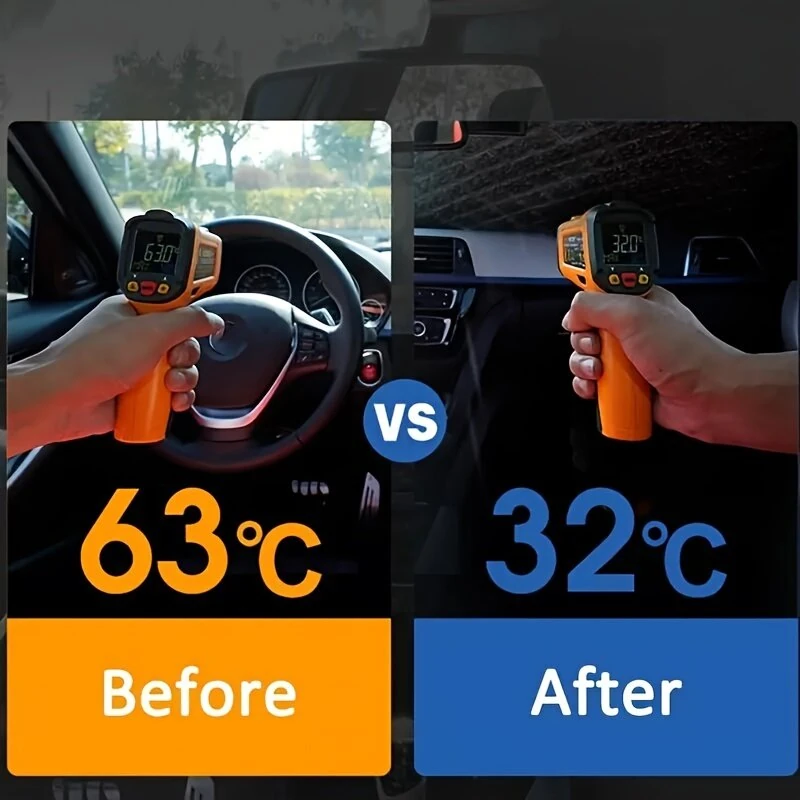 Car Front Windshield Sunshade Umbrella Portable Foldable Design Anti-UV Car Sunshade Windshield Cover for Sedans SUVs Van Trucks — view 2