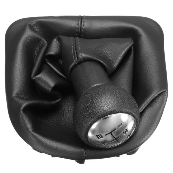 Car Gear Shift Knob 5 Speed With Gaitor Complete Fit For Peugeot 207 307 307 CC — view 2