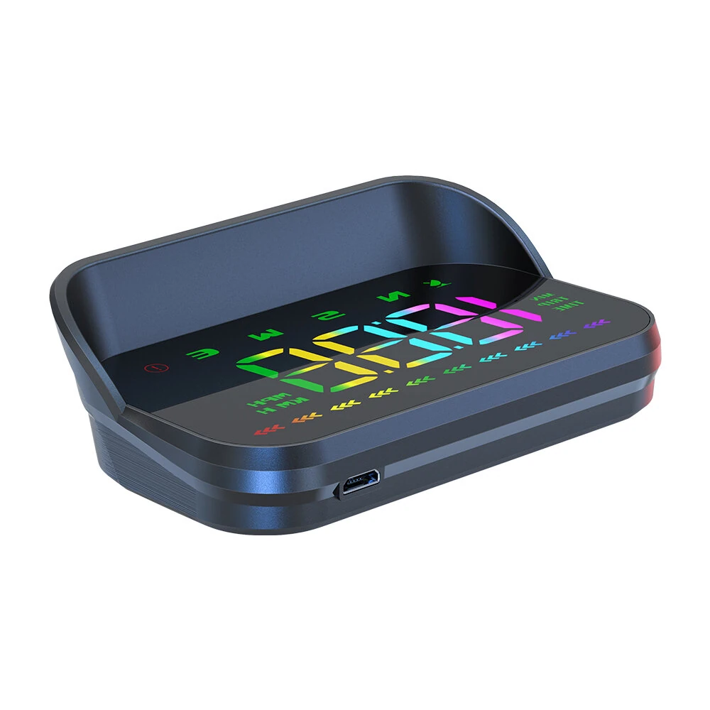 Car Head Up Display for Car GPS Speedometer Compass Direction HUD USB Cable Plug Play — view 2
