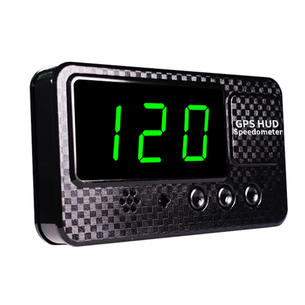 Car Head Up Display GPS Speed Measurement Speeding Alarm Mileage Statistics Instrument GPS HUD Speedometer — image 1