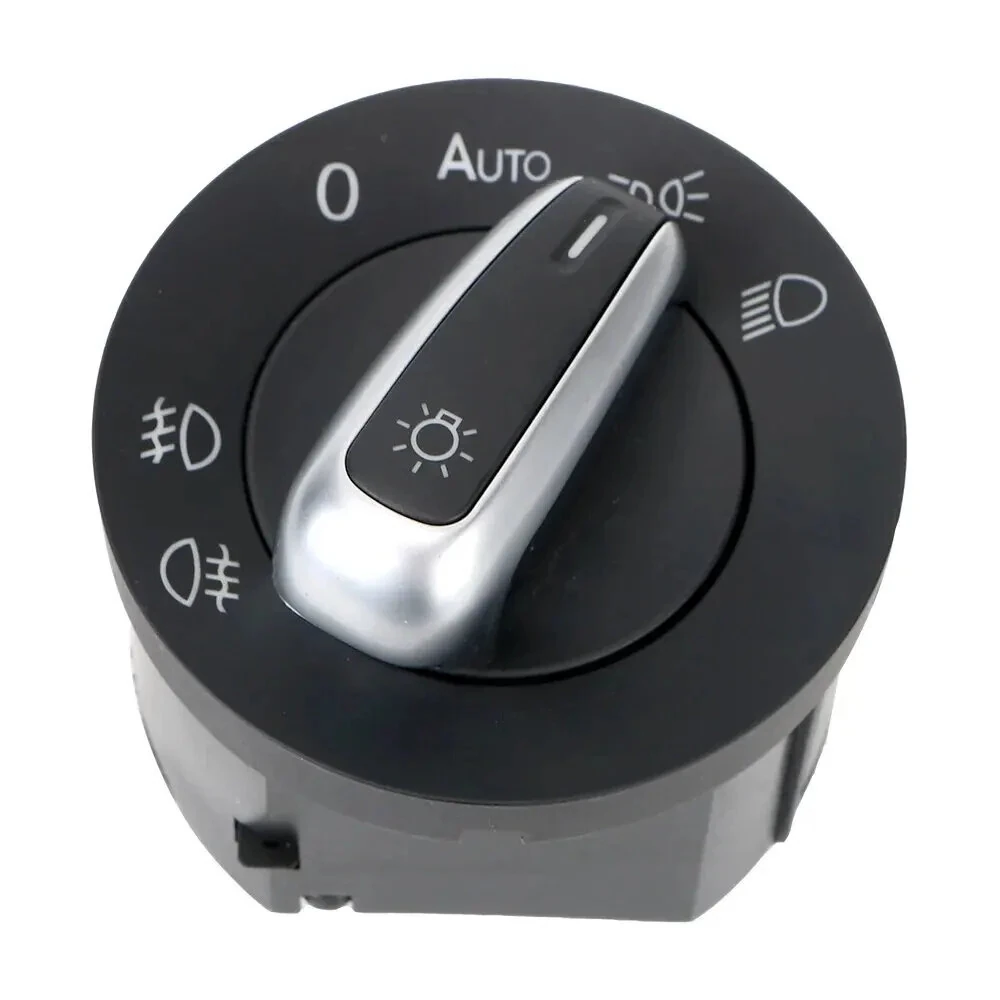 Car Headlight Switch Fog Light Knob For Golf Jetta MK5 MK6 GTI Passat B6 B7 CC Touran Tiguan 5ND941431A 5ND941431B — view 2