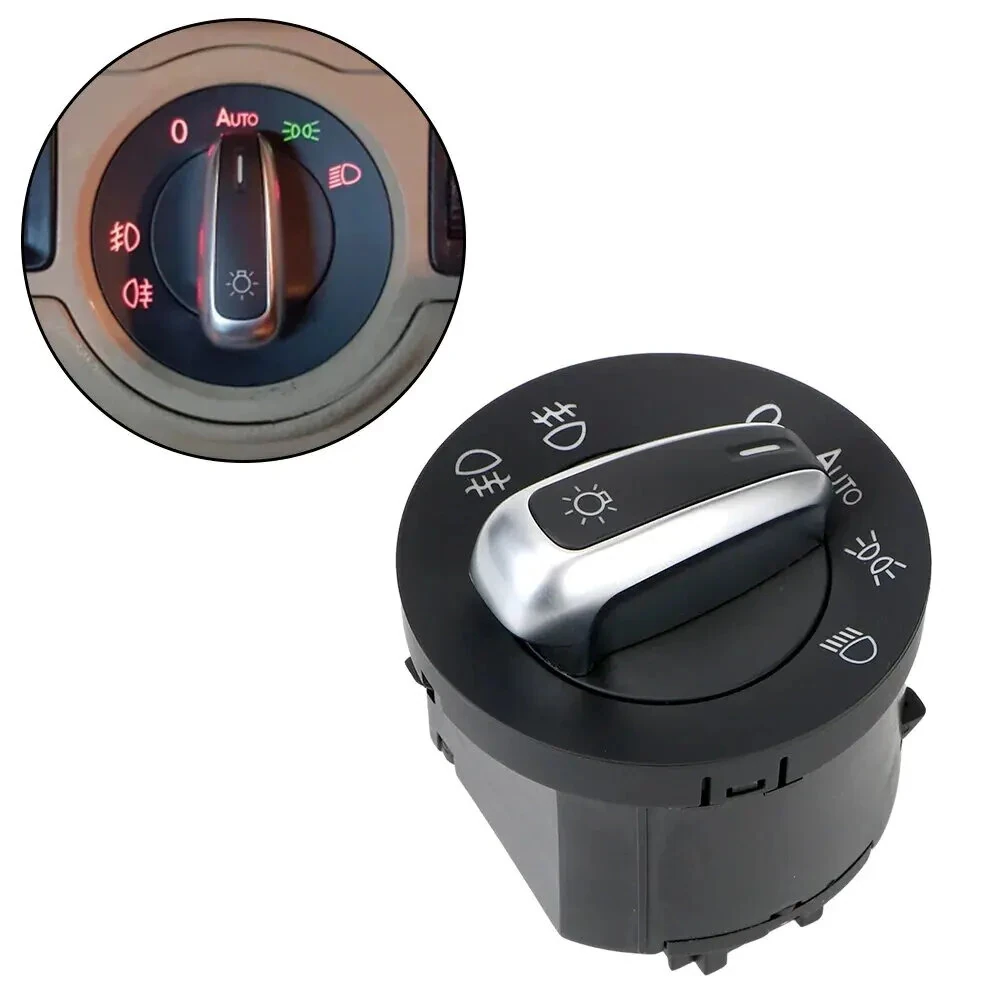 Car Headlight Switch Fog Light Knob For Golf Jetta MK5 MK6 GTI Passat B6 B7 CC Touran Tiguan 5ND941431A 5ND941431B — view 9