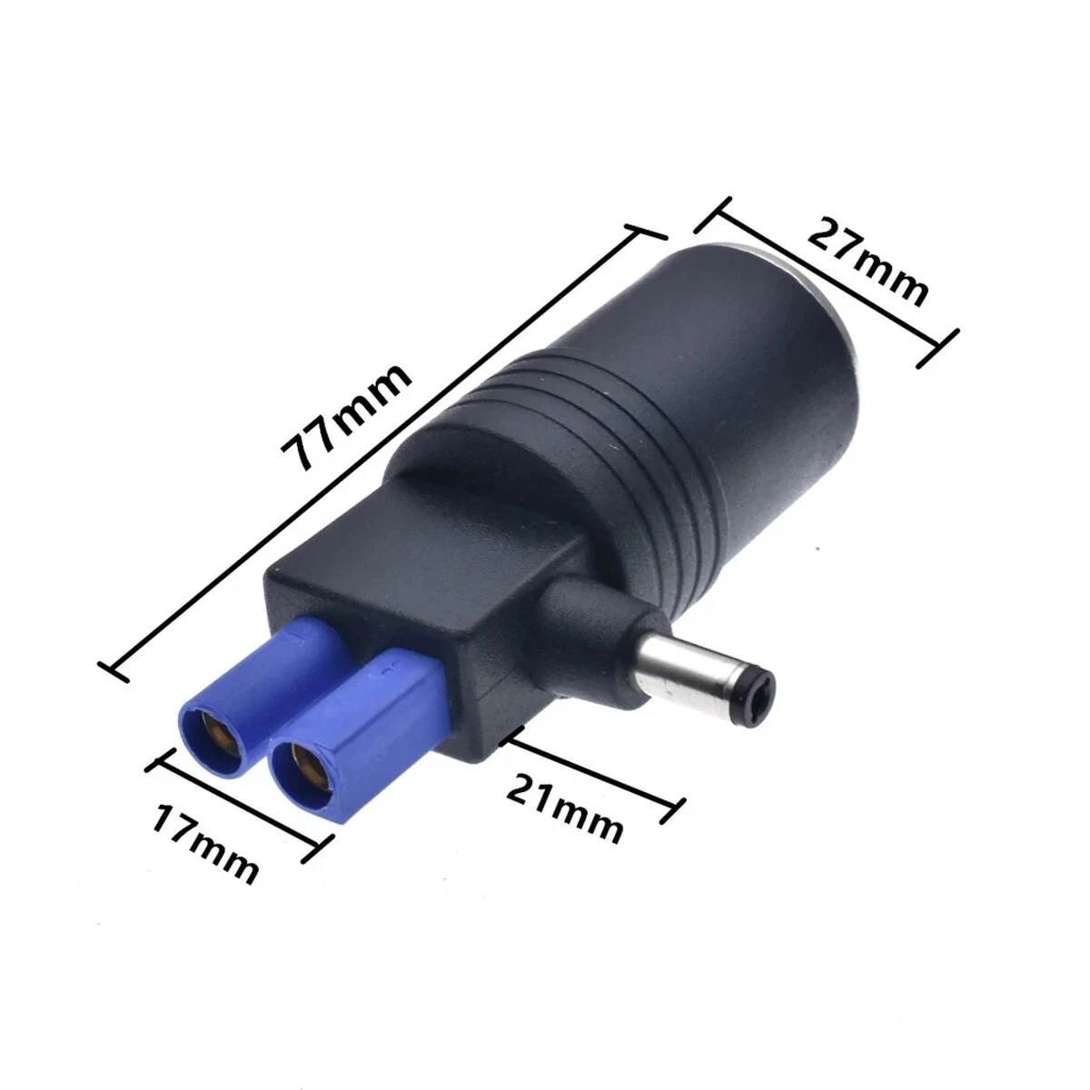Car Jump Starter Power Adaptor EC5 DC 5.5mm x 2.1mm Female Lighter Socket Connector Universal — view 4