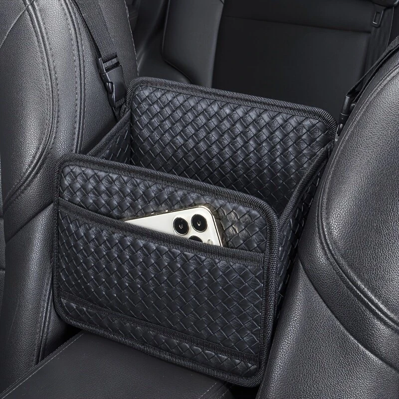 Car Seat Middle Storage Bag For Bags Storage Net Pocket Hanging Bag Center Console Armrest Box Storage Box — view 2