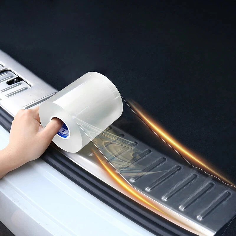 Car Sticker Threshold Protection Film Universal Door Edge Sticker Anti-Scratch Car Bumper Protection Film Car Stickers Door Sill Protector — image 1