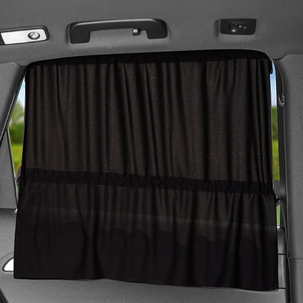 Car Sunshade Side Window Privacy Sunscreen Shading Heat Insulation Suction Cup Car Curtain Car Interior Heat Insulation Curtain — image 1