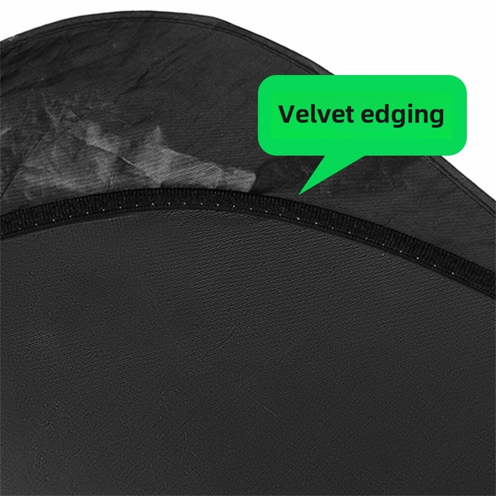 Car Windshield Sun Shade Cover UV Protection Heat Insulation and Sunshade Thickened Oxford Cloth Auto Accessories — view 4