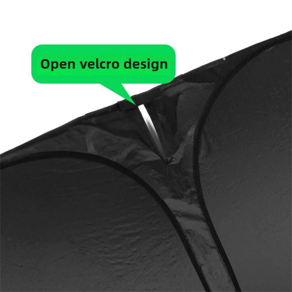 Car Windshield Sun Shade Cover UV Protection Heat Insulation and Sunshade Thickened Oxford Cloth Auto Accessories — view 5