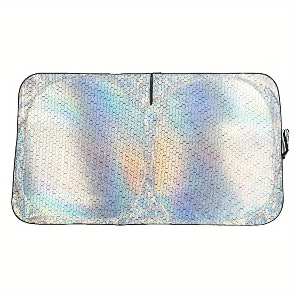 Car Windshield Sun Shade Cover UV Protection Heat Insulation and Sunshade Thickened Oxford Cloth Auto Accessories — view 9