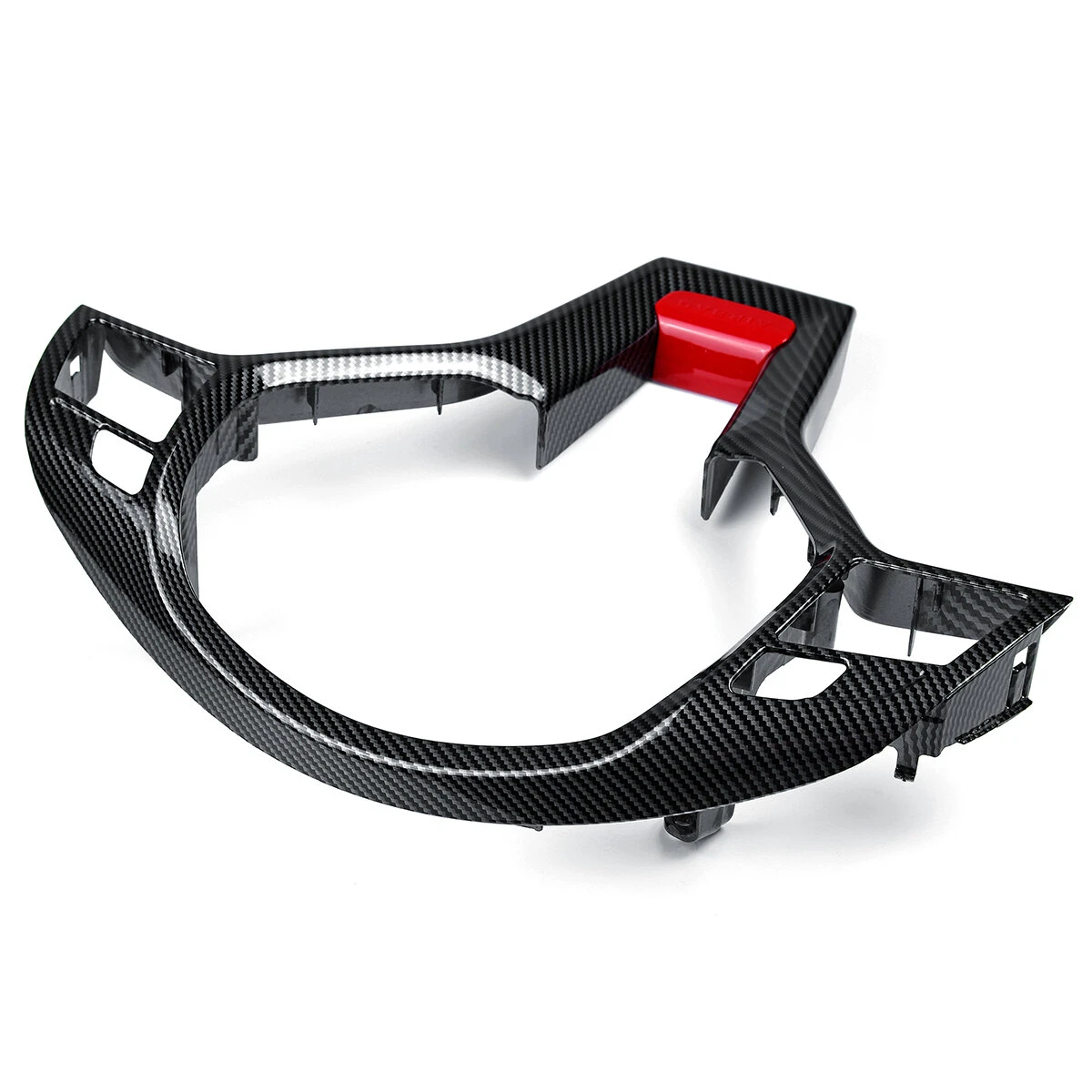 Carbon Fiber Steering Wheel Trim Cover For Mercedes W204 W212 W117 C172 C218 AMG 09946400139107 — view 5