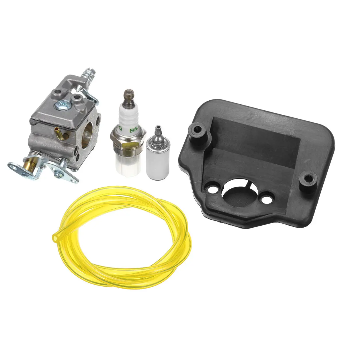 Carburetor Carb Fuel Filter Kit For Husqvarna 36 41 136 137 141 142 Chainsaw Zam — view 3