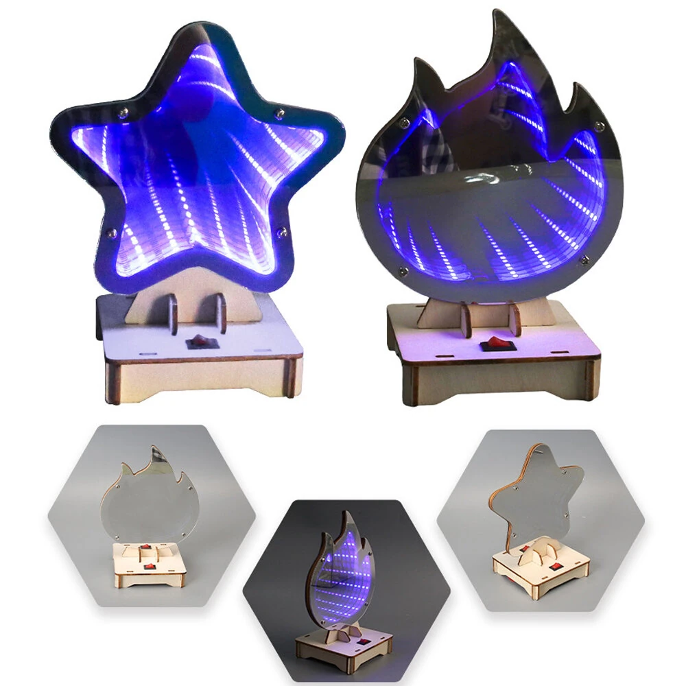 Children's DIY Science Technology Project Time Tunnel Model Educational Toys Optical Extensione Experiments — Children's