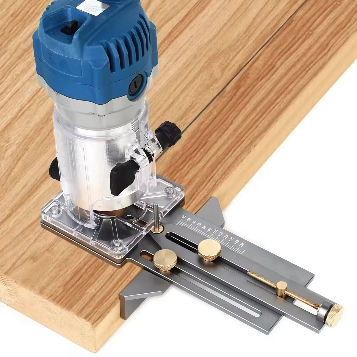 Circle Cutting Jig For Electric Hand Trimmer Wood Router Milling Circle Slotting Trimming Machine DIY Woodworking Tools — view 2