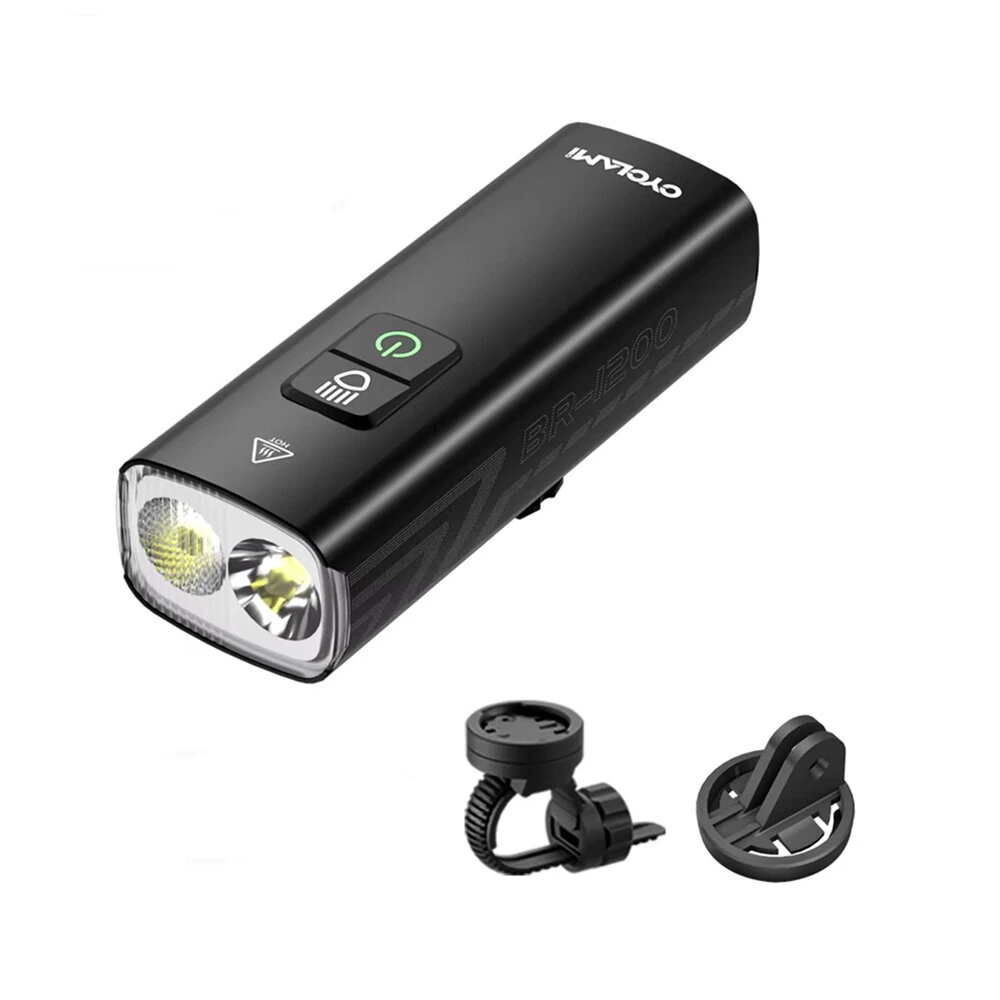 CLAMI BR 2000 Lumens Bicycle Headlight 4500mAh 5 Gears IPX6 Waterproof Type-C Charging High Brightness Bike Front Lights for Road Cycling Safety — view 10