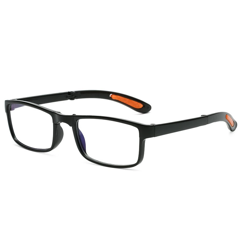 Classic Portable Folding Reading Glasses Ultralight Eyewear Anti-blue Light Presbyopia Glasses for Men Women Far Sight Glasses with Box Diopter +1.0 To +3.50 — view 3