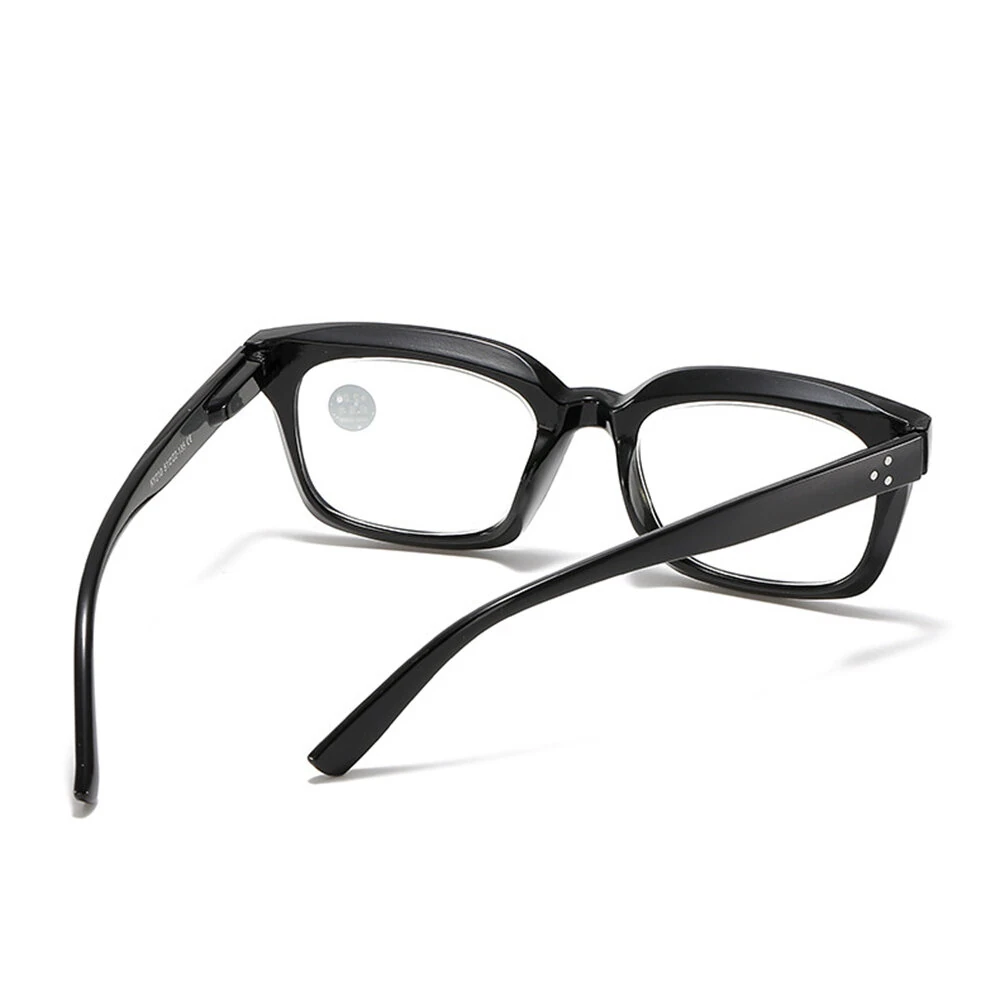 Classic Square Black Reading Glasses for Men Women HD Anti-blue Light Eye Protection Presbyopia Eyeglasses — view 9