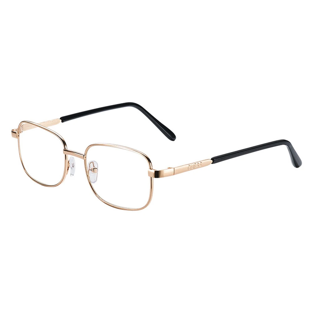 Clear HD Lenses Foldable Reading Glasses Anti-Blue Light Presbyopia Glasses Eye Protection Anti-fatigue Distance Glasses, Men's Women's Full-frame Alloy — view 2