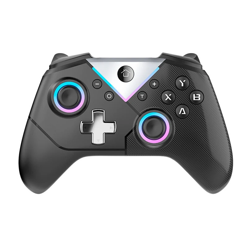 CM-617 Wireless bluetooth Game Controller with Hall Effect Joystick Anti Stick Drift RGB Lighting Motion Control Vibration Function 600mAh Battery Gamepad for Switch PC Steam iOS Android — view 7