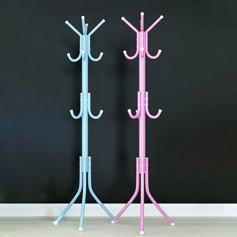 Coat Stand Garment Rack Shelf Metal Jacket Umbrella Hanger Standing 12 Hook — view 6