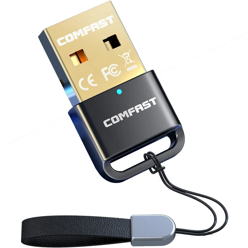 COMFAST CF-B03 USB bluetooth 5.1 Adapter Free Driver 2 in 1 bluetooth Receiver Transmitter for PC Phone Tablet — Comfast