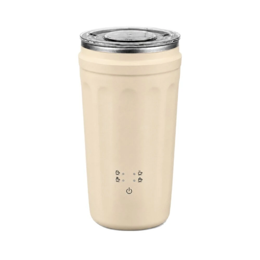 Comfook 300W 4-In-1 Portable Milk Frother 2-Min Fast Heating 300ml Capacity Low Noise Operation Multifunctional Electric Milk Foam Maker for Coffee Latte Cappuccino — view 7