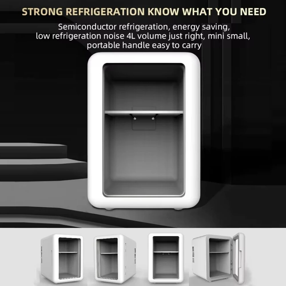 Comfook 4L Mini Refrigerator Cooling & Warming Dual-purpose Low Noise Portable Refrigerator For Car Home Travel — view 5