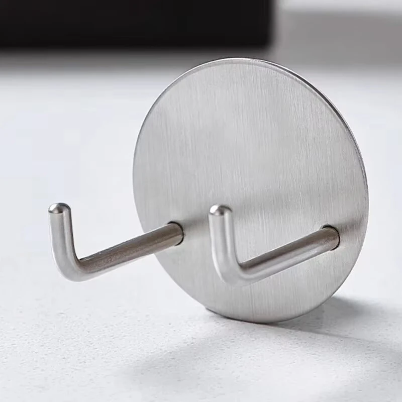Comfook Adhesive Wall-Mounted Portafilter Holder Hook Coffee Handle Hook 304 Stainless Steel Mini Wall Hook Compatible with 51~58mm Portafilter — view 6