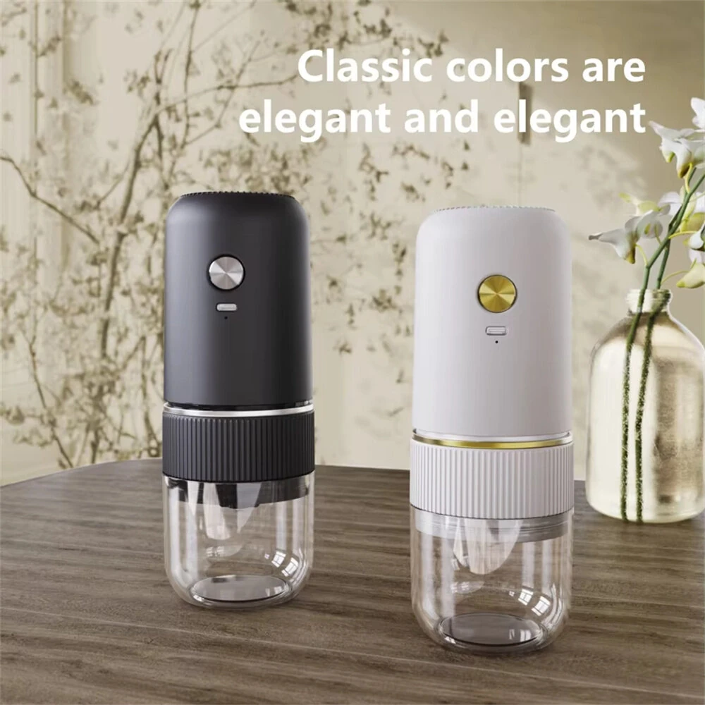 Comfook Portable Electric Coffee Grinder Adjustable Grinding Thickness Ceramic Core Rechargeable, Easy-to-Clean For Coffee Lovers — view 3