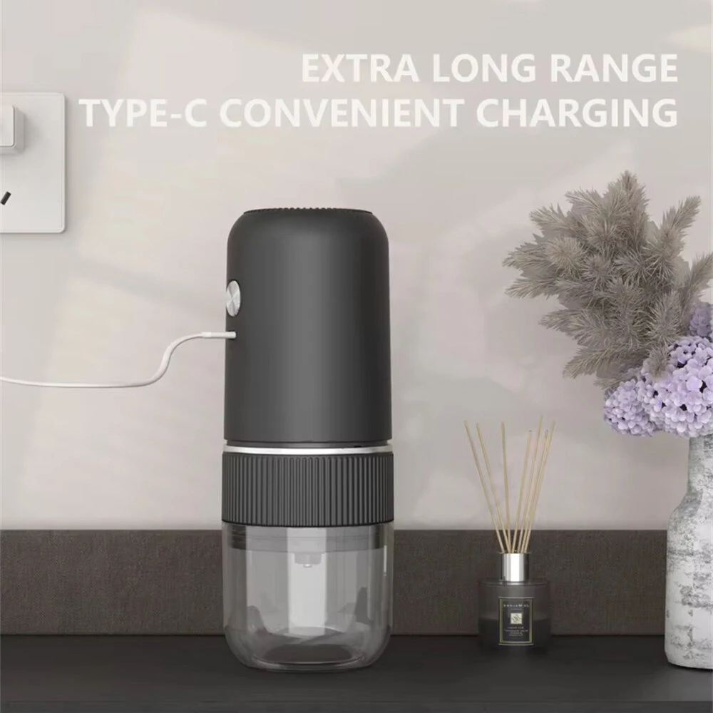 Comfook Portable Electric Coffee Grinder Adjustable Grinding Thickness Ceramic Core Rechargeable, Easy-to-Clean For Coffee Lovers — view 6