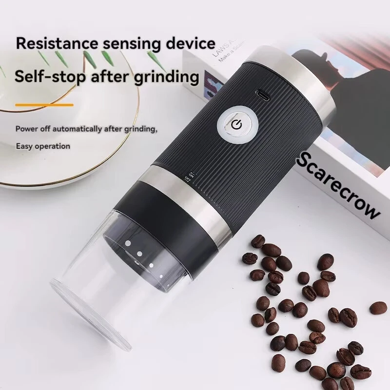 Comfook W309 Portable Electric Coffee Grinder 22g Bean Capacity Grind Size Adjustable Type-C Charging Low Noise Cordless Rechargeable Coffee Grinder Machine — view 5