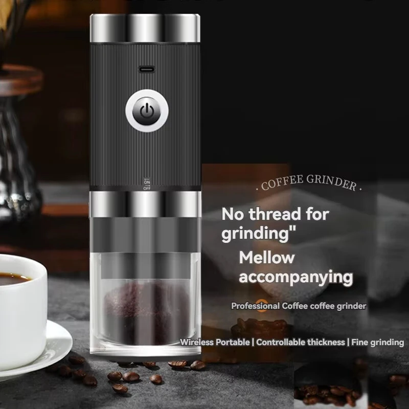 Comfook W309 Portable Electric Coffee Grinder 22g Bean Capacity Grind Size Adjustable Type-C Charging Low Noise Cordless Rechargeable Coffee Grinder Machine — view 7