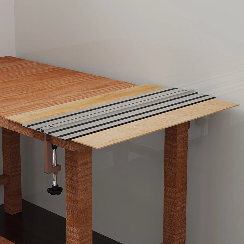 Compatible With Dewei Circular Saws Guide Rail Extendable Compact Available in 300MM 400MM 600MM 800MM 1400MM Perfect for Precision Cutting Woodworking Tools — view 4