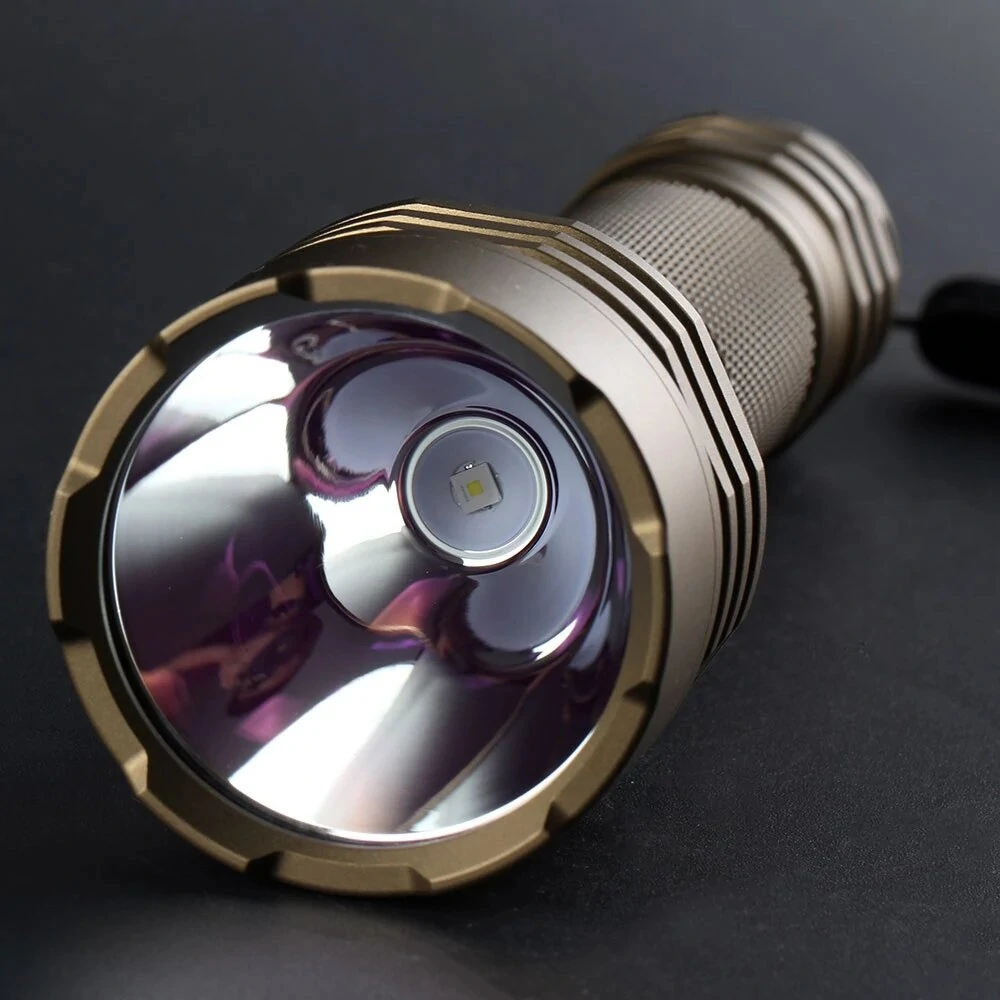 Convoy C8+ KW CSLNM1.TG 1100LM 6500K Powerful Flashlight White Light 18650 Torch EDC Lanterna Camping Fishing Tactical Lantern Bike Lamp — view 5