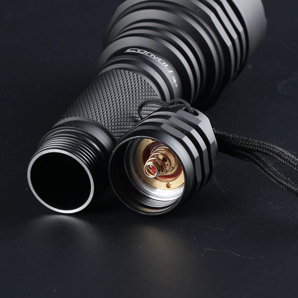 Convoy C8+ SST40 2000 Lumens 6500K 5000K 18650 Flashlight Work Lamp Outdoor Hunting LED Torch C8 Flashlight — view 4