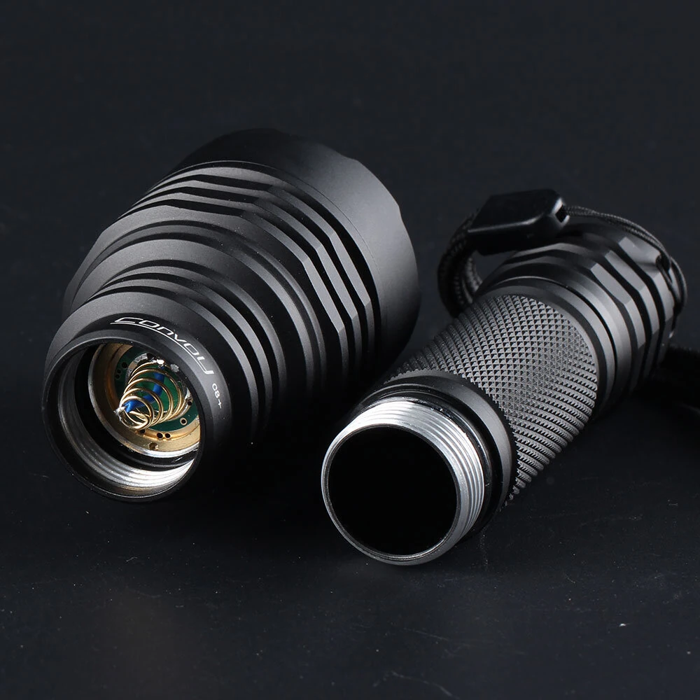 Convoy C8+ SST40 2000 Lumens 6500K 5000K 18650 Flashlight Work Lamp Outdoor Hunting LED Torch C8 Flashlight — view 5