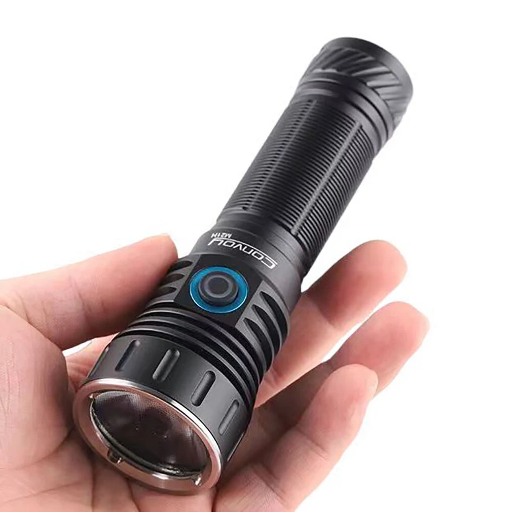 Convoy M21H P70.3 HI R9050 LED 3000LM High CRI TIR Lens Strong LED Flashlight 21700 Version Type-C Charging Portable Torch LED Camping Hiking Fishing Bike Work Light — Convoy