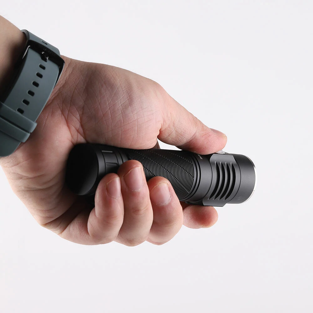 Convoy S21E P50.3 HI Strong Light Compact EDC Flashlight 21700 Type-C USB Rechargeable LED Flash Torch Camping Fishing Lamp Police Fireman Light — view 7
