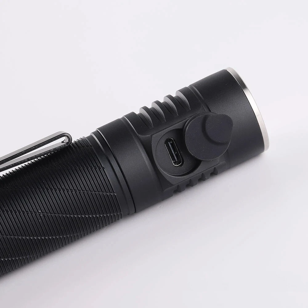 Convoy S21E SST40 SFT40 519A 2400LM USB Rechargeable LED Flashlight Type-C Charging Port 21700 Lantern Flash Light High Powerful Torch Camping Lamp Tactical Light — view 5
