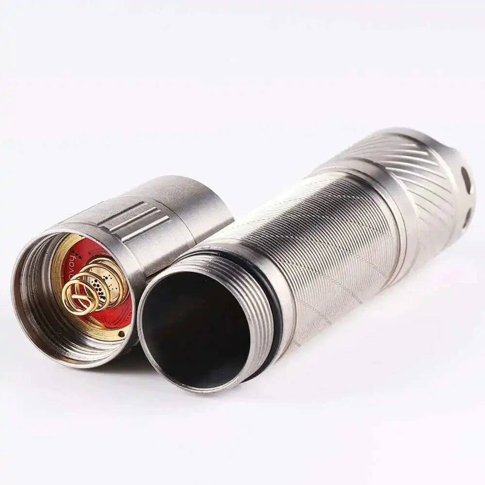 Convoy S21G Ti SFT40 / HP50.3 HI LED 12 Groups Modes Powerful LED Flashlight 21700 Battery Type-C Charging Port Torch For Camping Hiking Fishing — view 5
