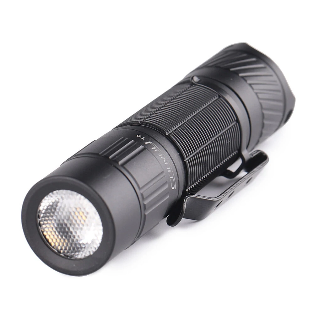 Convoy T5 LED Blue Green Orang Yellow Red Light Flashlight AA/14500 Mini LED Torch Flash Light 12Groups Fishing Camping Linterna Work Lamp — view 6