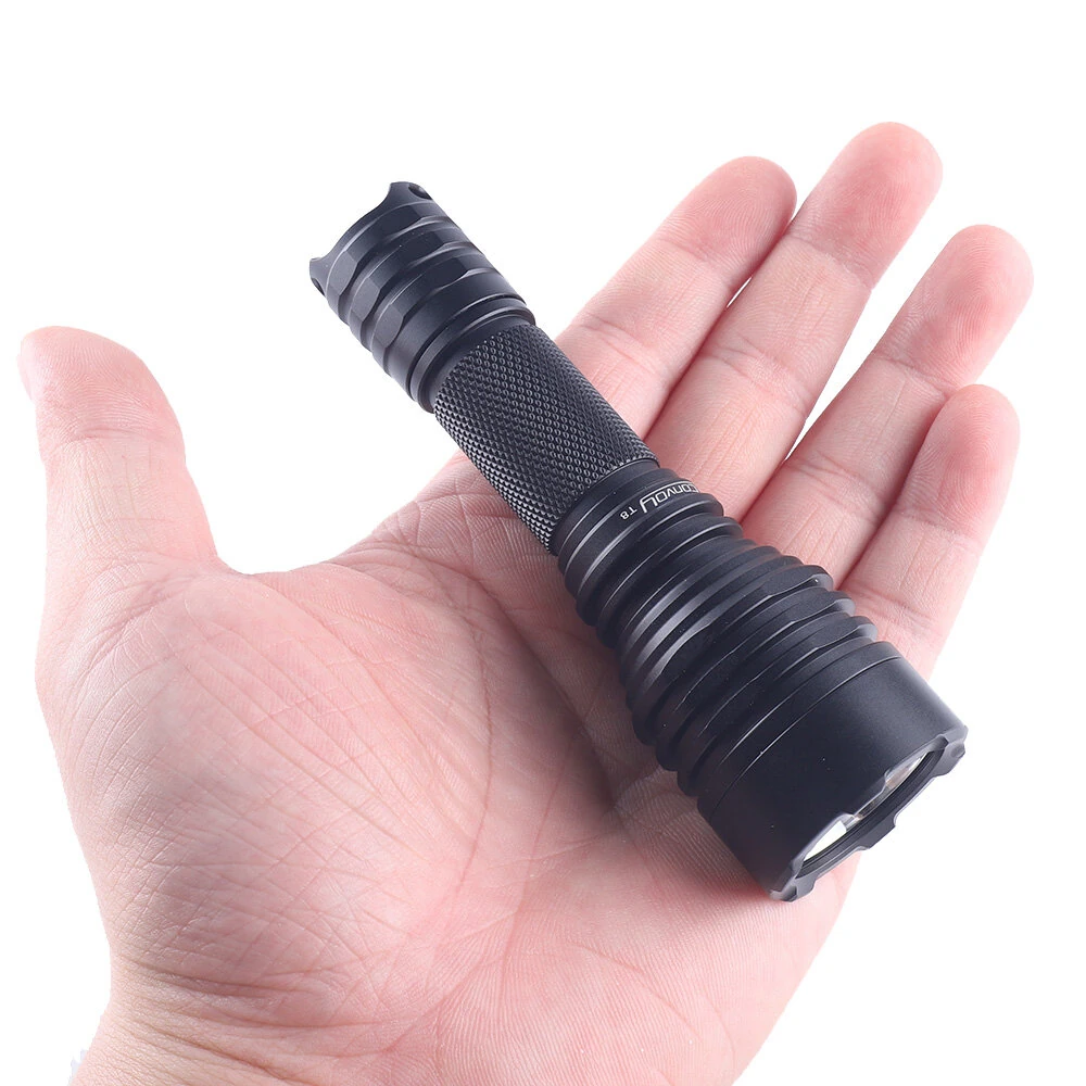 Convoy T8 tan 300-1200LM EDC LED Flashlight AA 14500 Battery Mini Torch with KW CSLNM1.TG LED Lanterna Flash Light Camping Fishing Lantern Portable Lighting — view 5