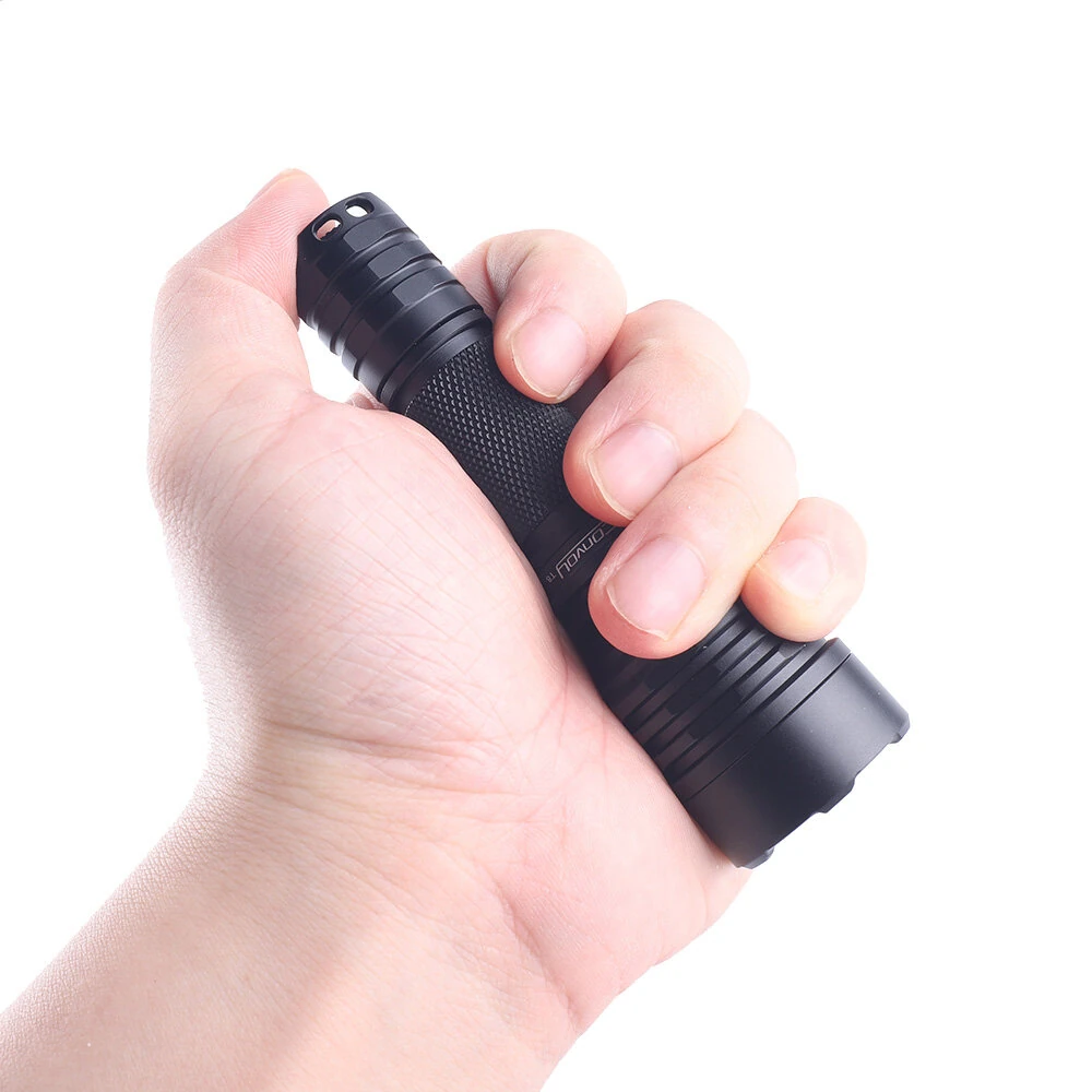 Convoy T8 tan 300-1200LM EDC LED Flashlight AA 14500 Battery Mini Torch with KW CSLNM1.TG LED Lanterna Flash Light Camping Fishing Lantern Portable Lighting — view 6
