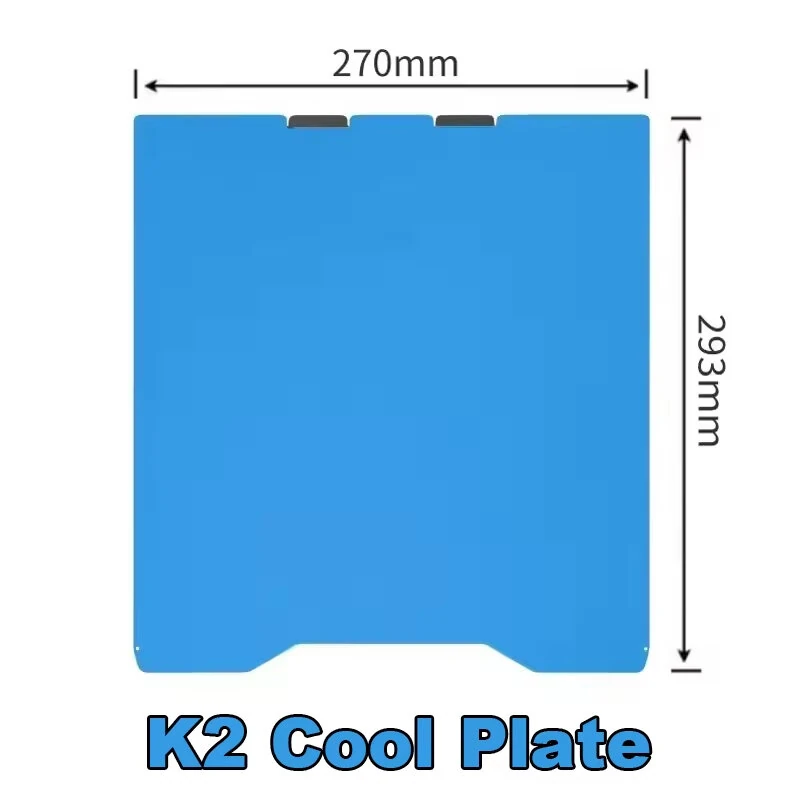 Cool Plate for Creality K2 Pro 3D Printer Hotbed Double Side Spring Steel Sheet Build Plate for Creality K2 Heatbed Cool Plate — view 5