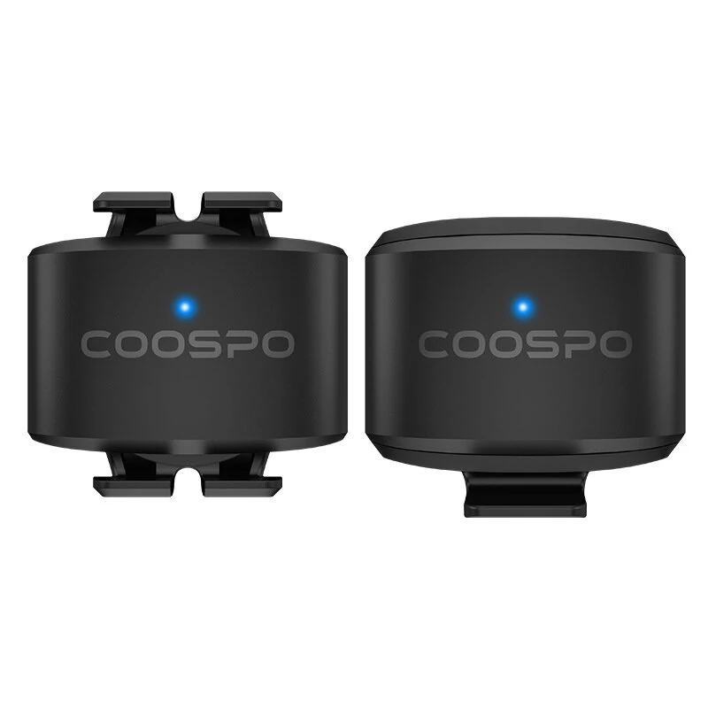 COOSPO BK9 Bike Speed Cadence Sensor Bluetooth 5.0 ANT+ Bicycle Tracking IP67 Waterproof for Rouvy/Zwift/Wahoo/GPS Bike Computer — COOSPO