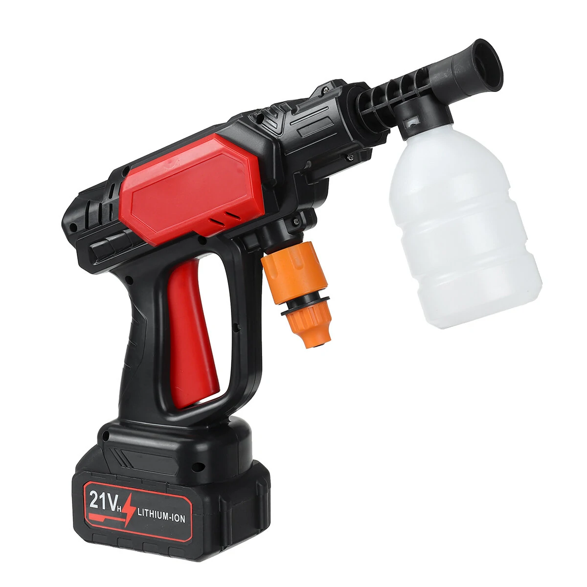 Cordless Electric Car Washer Water Spayer 200W Car Cleaning Washing Machine Lithium Battery — view 5