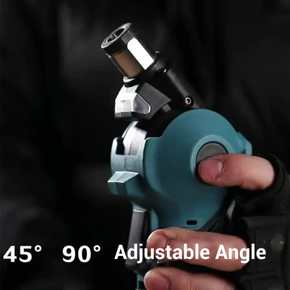 Cordless Hammer Drill 18V Compatible 14,000 RPM 180W Motor Adjustable Head  0-90 Degrees for Woodworking Lithium-Ion Battery Ergonomic Design — view 6